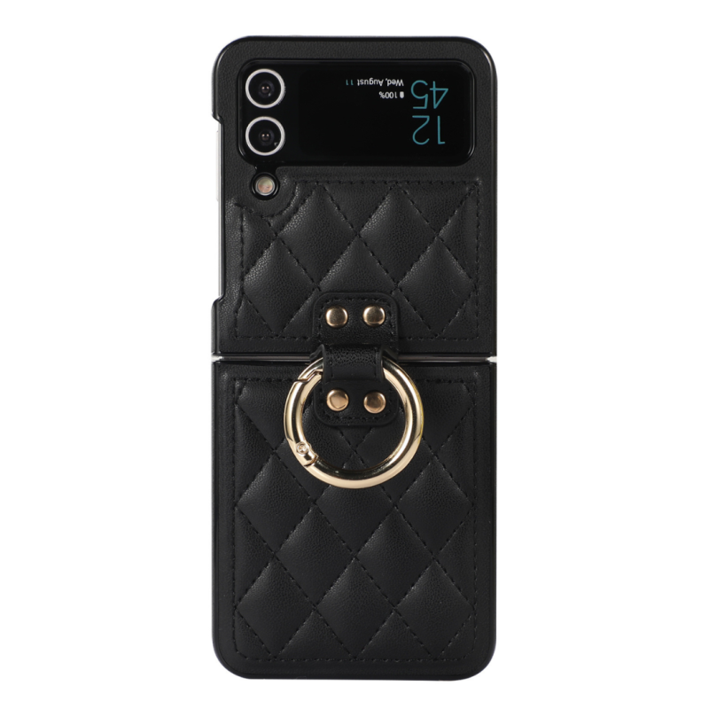 Coque Protection - Oppo find N3 flip - Noir Effet Matelassé — ECO · Smarty Paris 18e